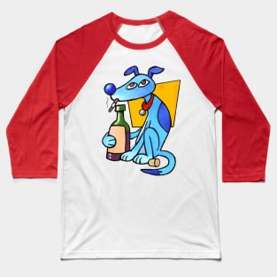 Bad Dog (Picasso style) Baseball T-Shirt